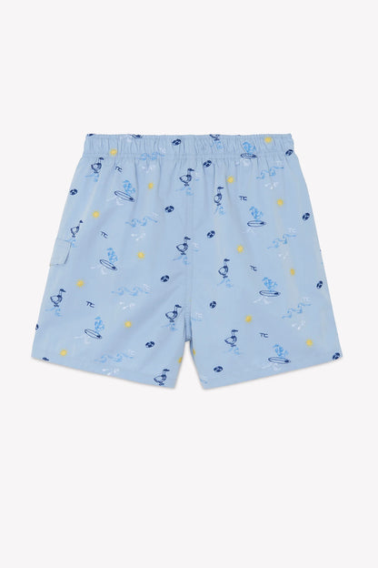 Tartine Beach Embroidery Swim Trunk
