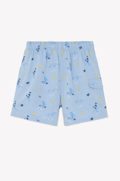 Tartine Beach Embroidery Swim Trunk