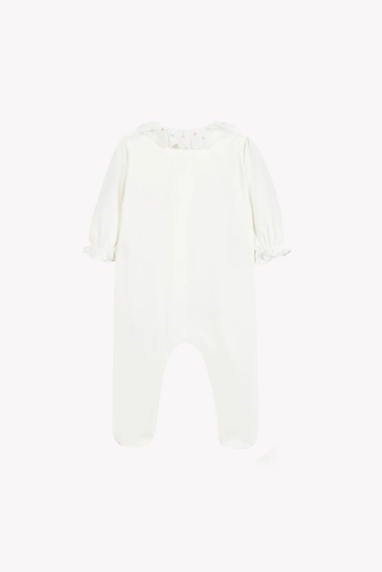 Tartine Floral Ribbon Embro Footie