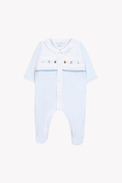 Tartine Embro Collar Cotton Footie