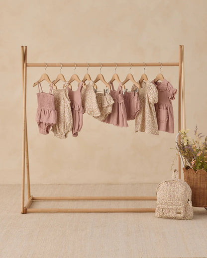 Quincy Mae Ruffled Tulip Top + Bloomer Set