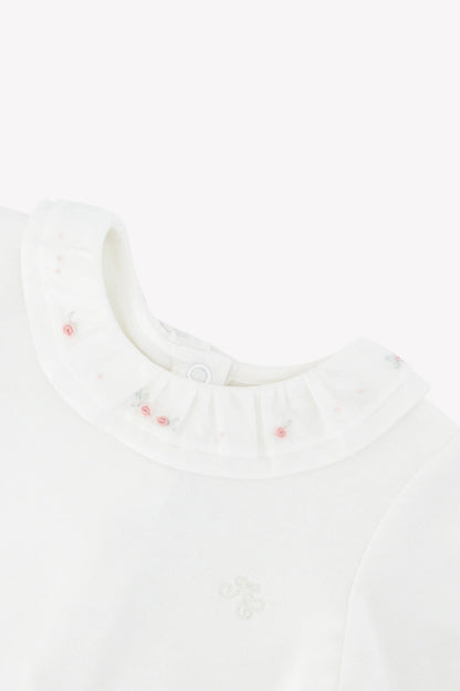 Tartine Baby Girl LS Embro Detail Body