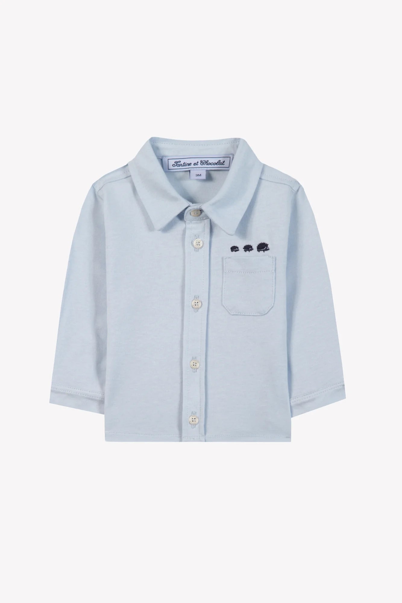 Tartine Boy's Logo Button Up Shirt