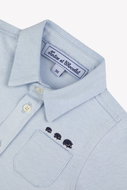 Tartine Boy's Logo Button Up Shirt