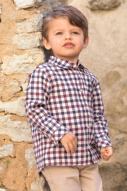 Tartine Plaid Flannel Button Up Shirt