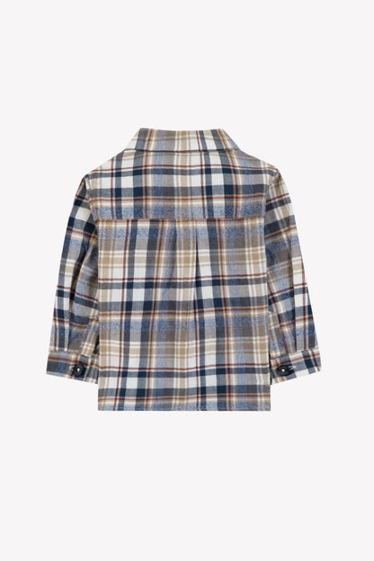 Tartine Plaid Flannel Button Up Shirt