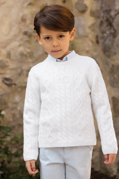 Tartine Embossed Logo Knitted Sweater