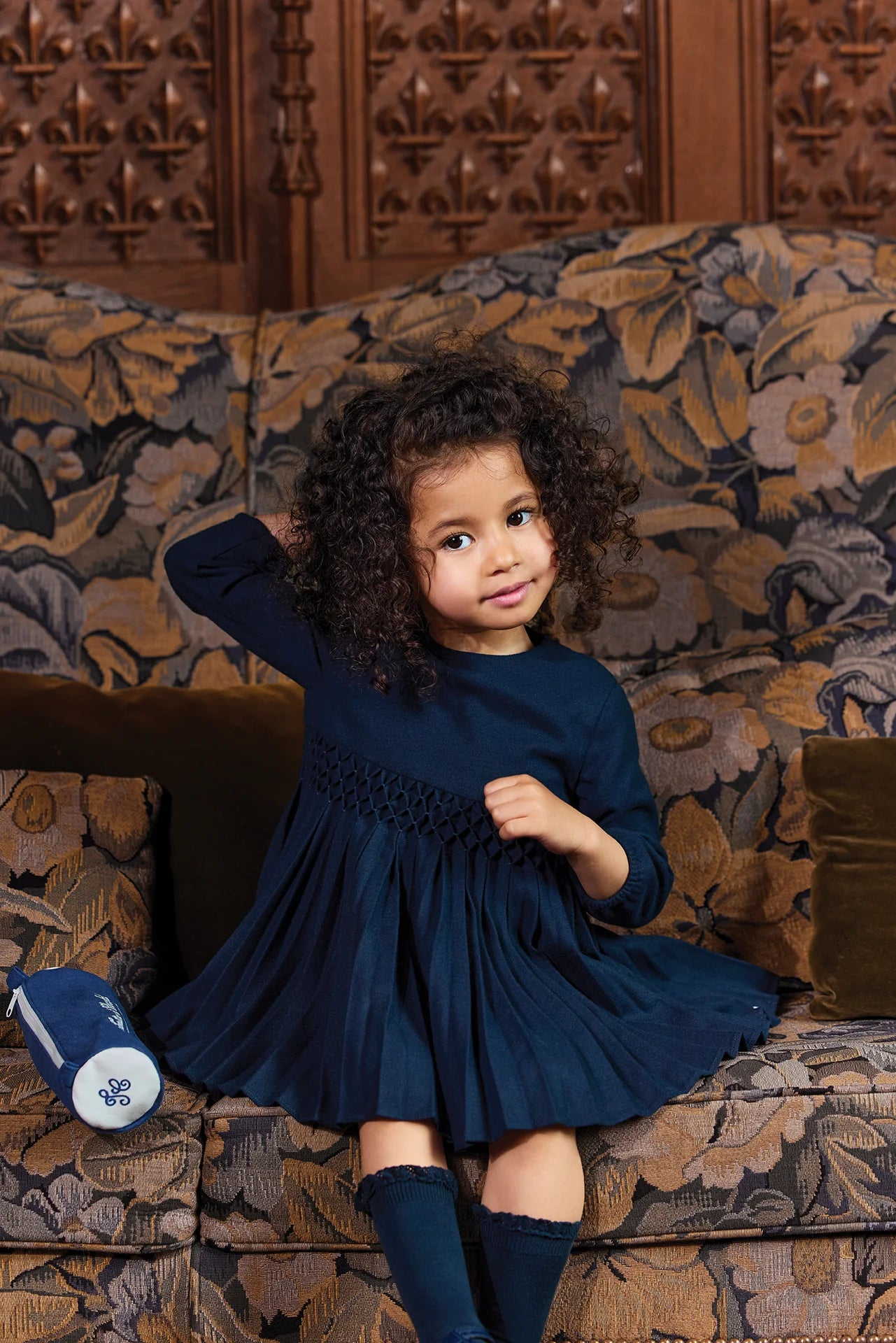 Tartine LS Pleats Dress
