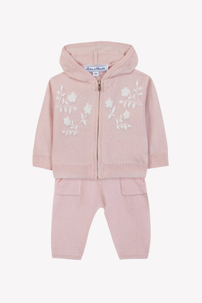 Tartine Knit Hooded Jogger Outfit