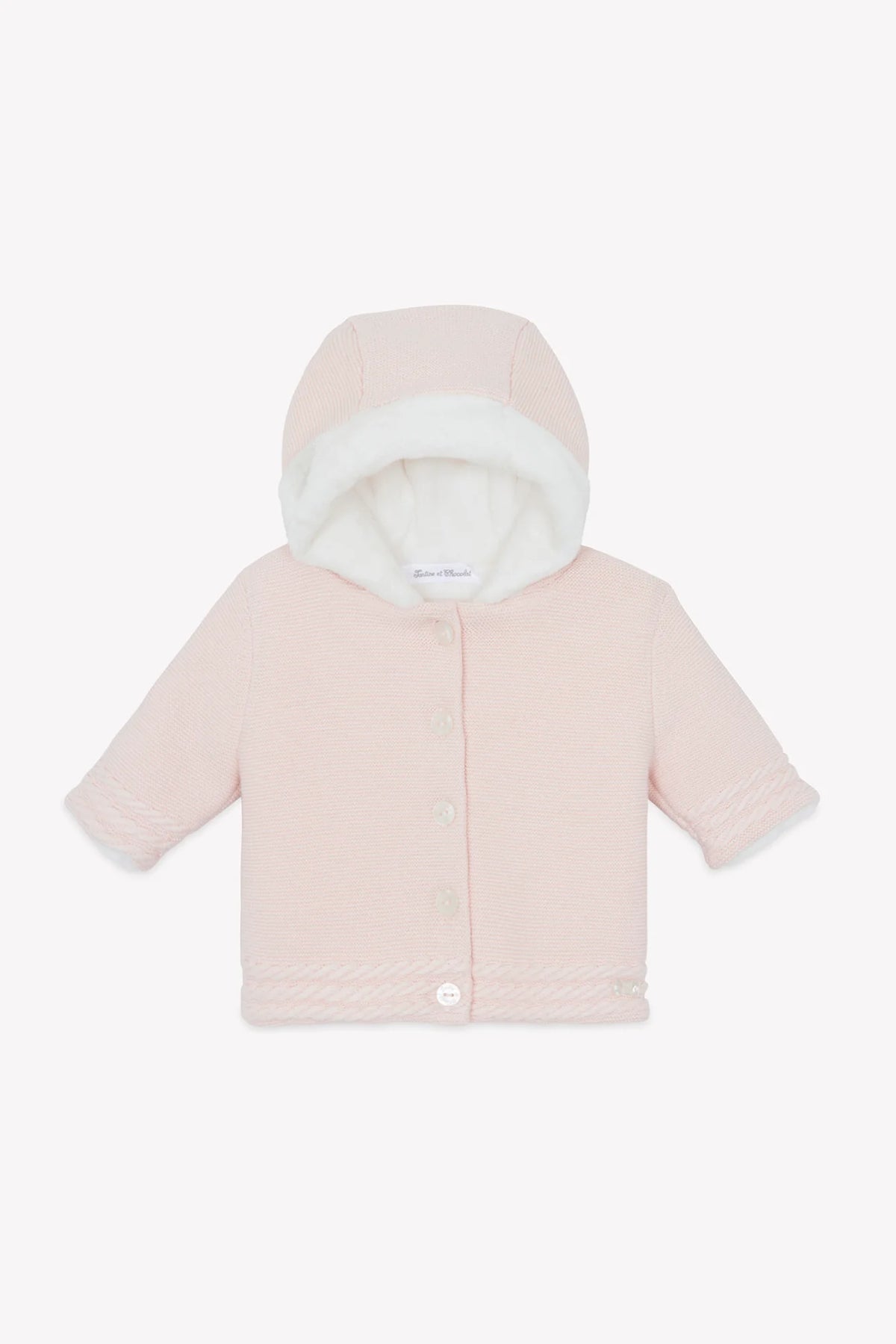 Tartine Plush Knitted Baby Jacket