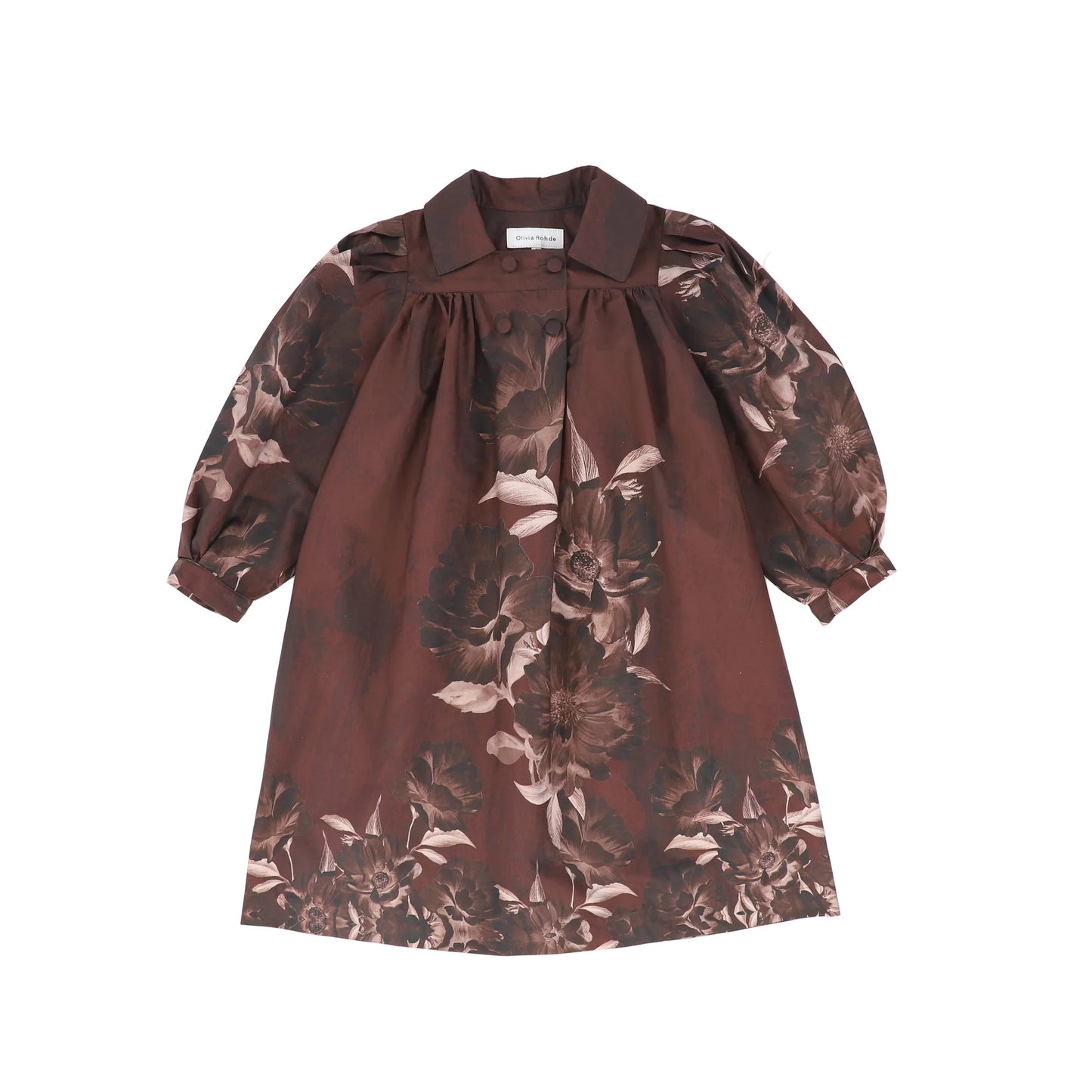 Olivia Rohde LS Floral Print Dress