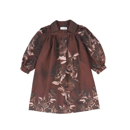 Olivia Rohde LS Floral Print Dress