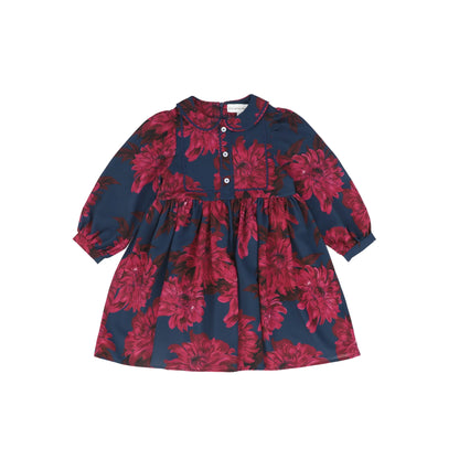 Christina Rohde LS Embro Floral Dress