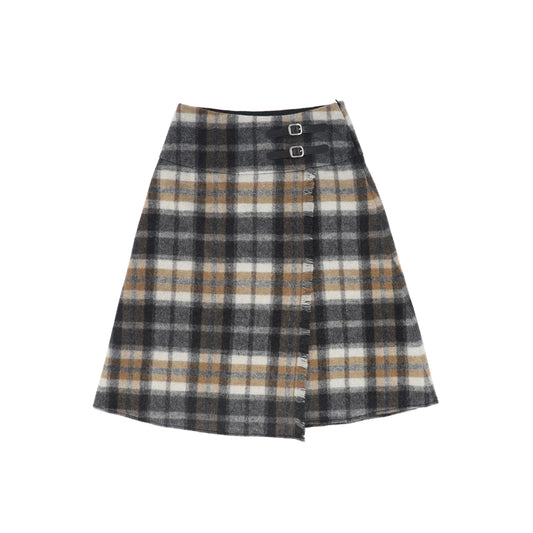 Olivia Rohde Drop Waist Patent Skirt