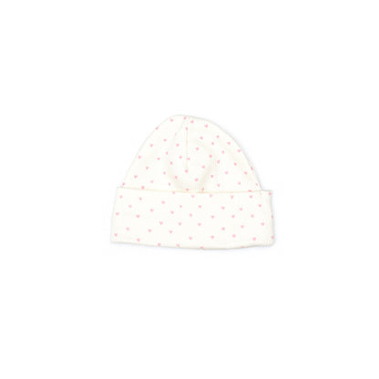 Tun Tun Baby 2Pc Ribbed Hearts Footie & Hat