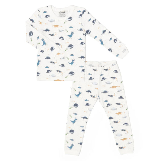 Coccoli LS Space Dinosaur Pajama