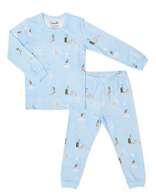 Coccoli LS Modal Lighthouse Print Pajama