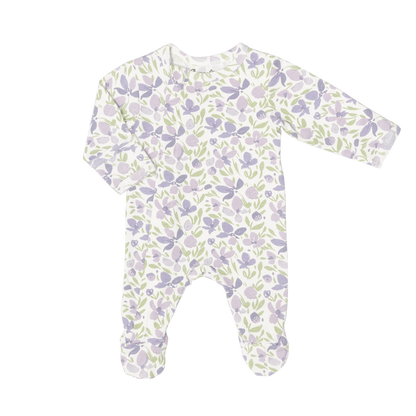 Coccoli 2Pc Violet Flowers Baby Set