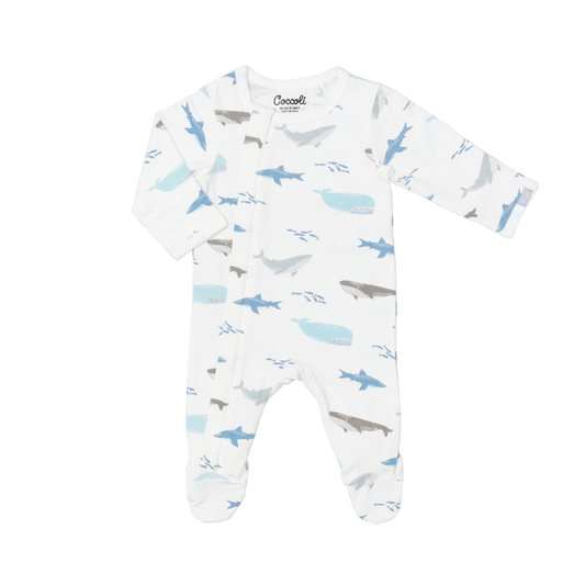 Coccoli 3Pc Whale Print Baby Set