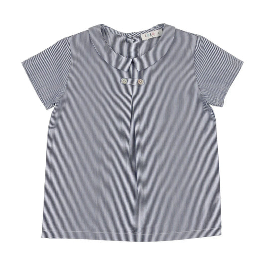 Coco Blanc Peter Pan Style Shirt