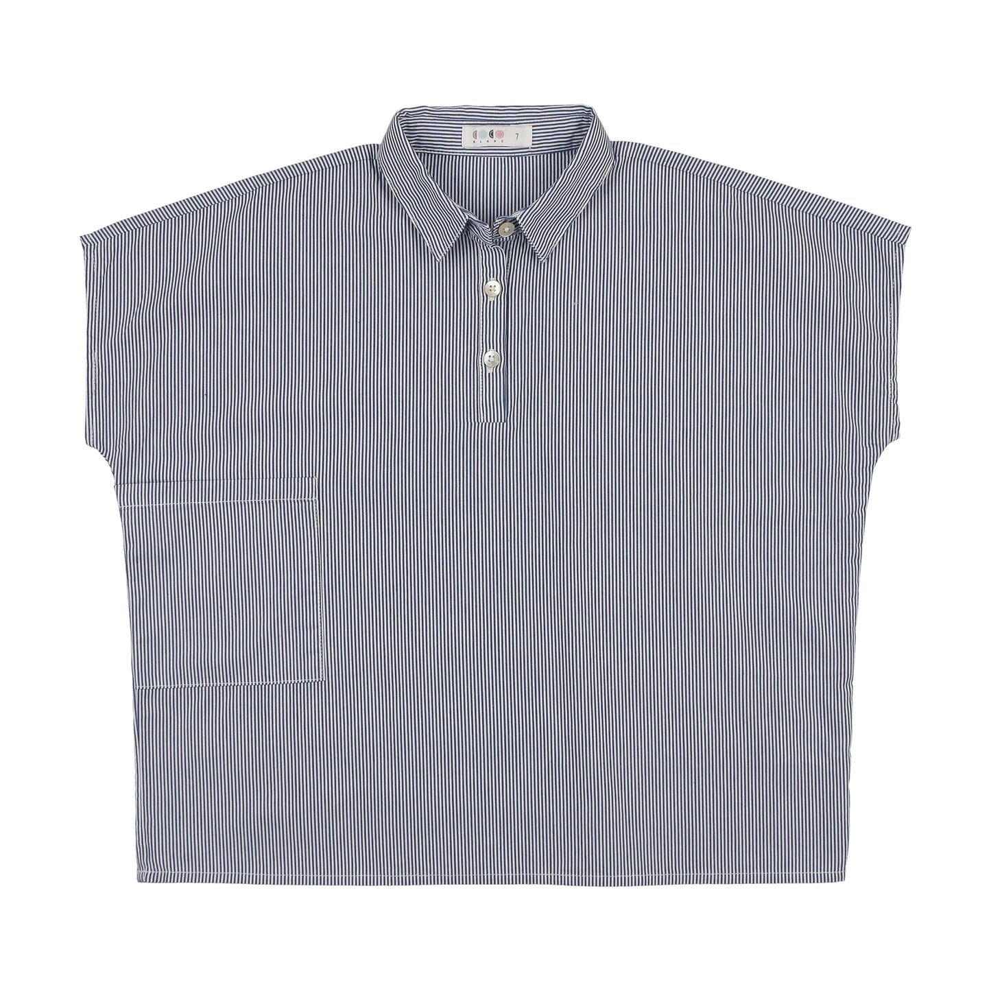 Coco Blanc Sleeveless Boxy Shirt