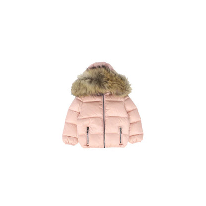 Colmar Baby Fur Trim Hooded Down Jacket