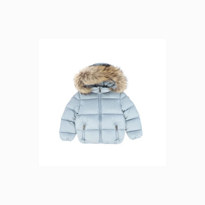 Colmar Baby Fur Trim Hooded Down Jacket