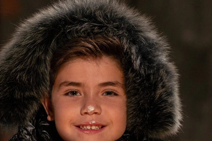 Scotch Bonnet Bomber Jacket w/ Fur Hood