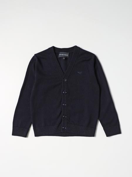 Armani Junior Boys Essential V-Neck Cardigan