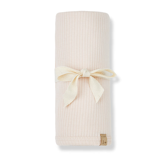 One + In the Family Diana Blush Ribbed Blanket