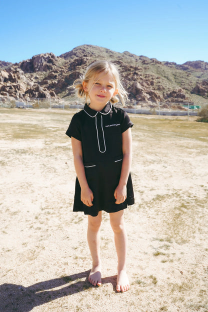 Coco Blanc Silk Shirt Dress Short