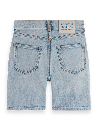 Scotch & Soda Loose Fit Denim Shorts