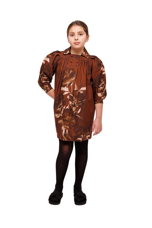 Olivia Rohde LS Floral Print Dress