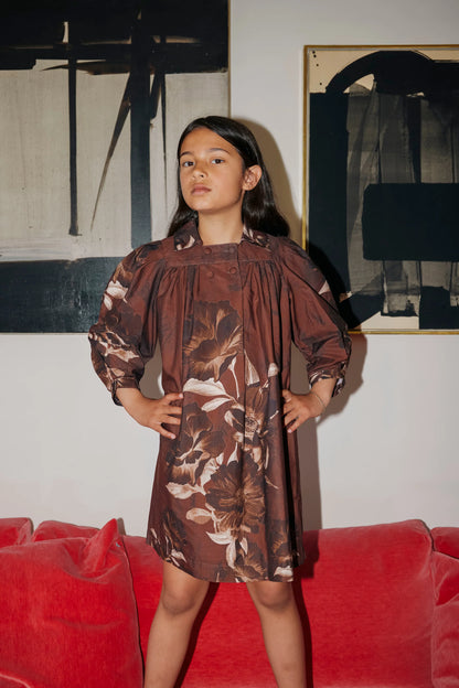 Olivia Rohde LS Floral Print Dress