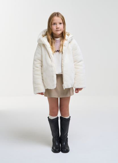 Colmar Faux Fur Reversible Hooded Jacket