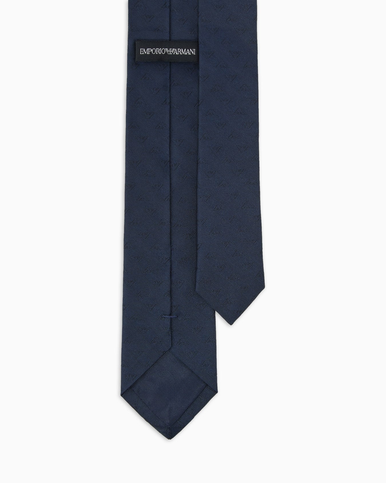 Armani Junior Logo Stripe Tie