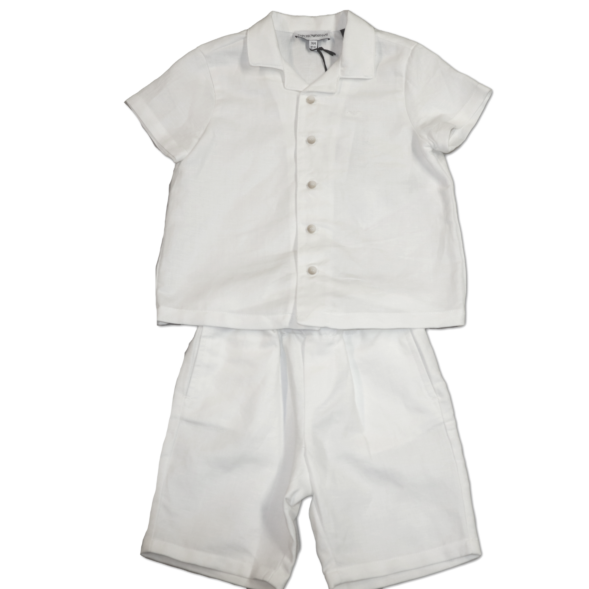 Armani shorts junior deals