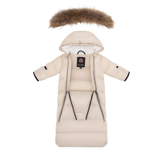 Ellabee Bella Infant Fur Down Snowsuit