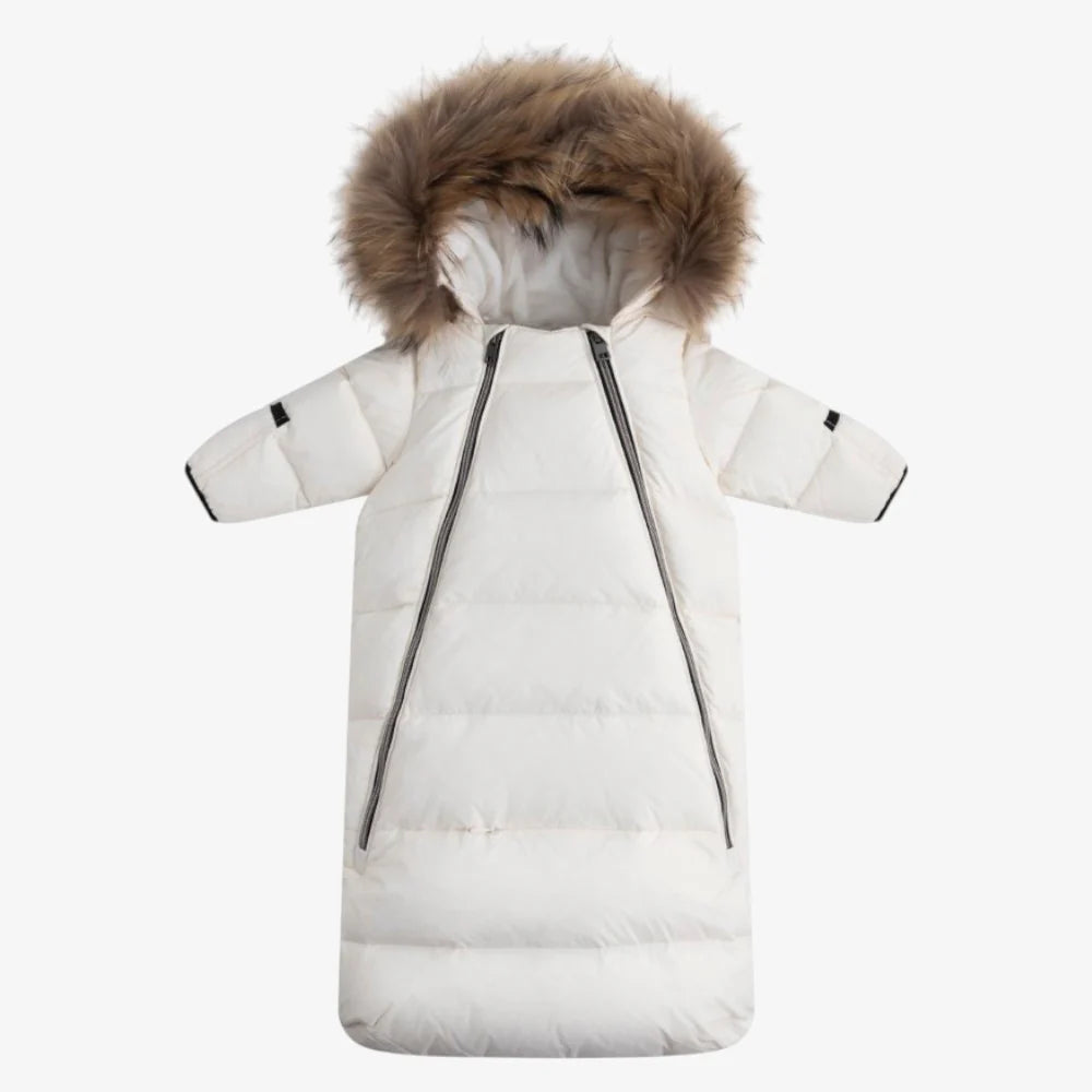 Ellabee Bella Infant Fur Down Snowsuit