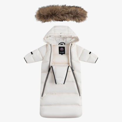 Ellabee Bella Infant Fur Down Snowsuit