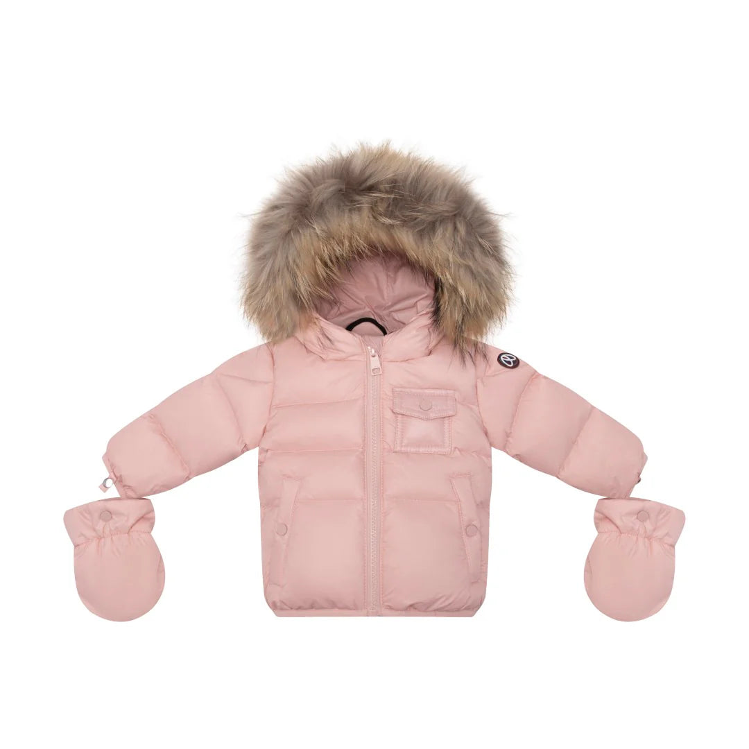 Ellabee Bella Infant Fur Down Jacket