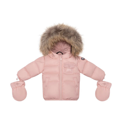 Ellabee Bella Infant Fur Down Jacket