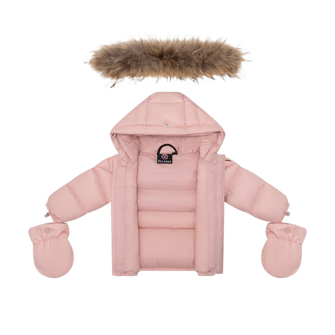 Ellabee Bella Infant Fur Down Jacket