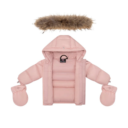 Ellabee Bella Infant Fur Down Jacket