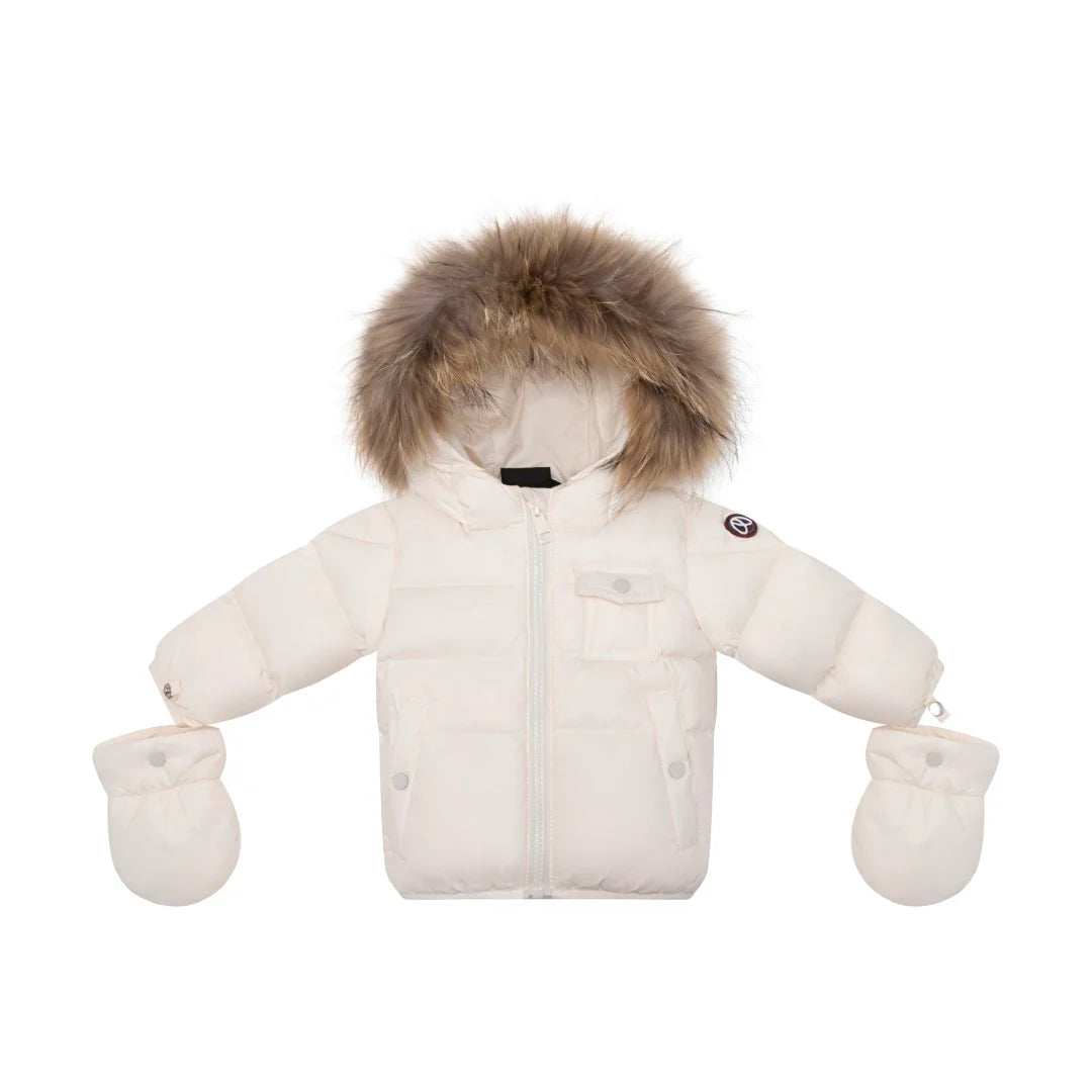 Ellabee Bella Infant Fur Down Jacket