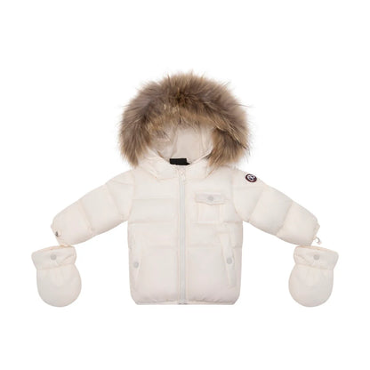 Ellabee Bella Infant Fur Down Jacket