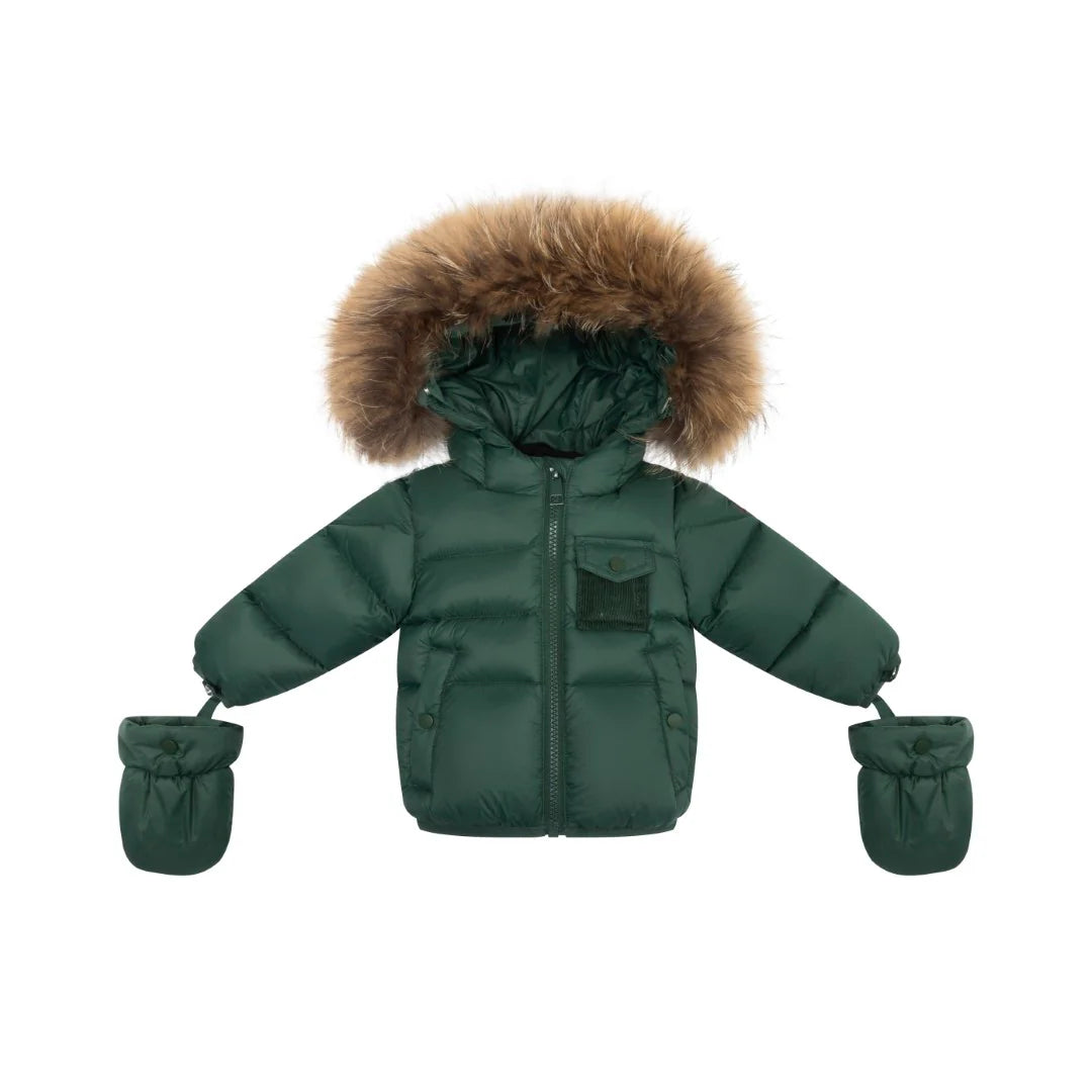 Ellabee Bella Infant Fur Down Jacket