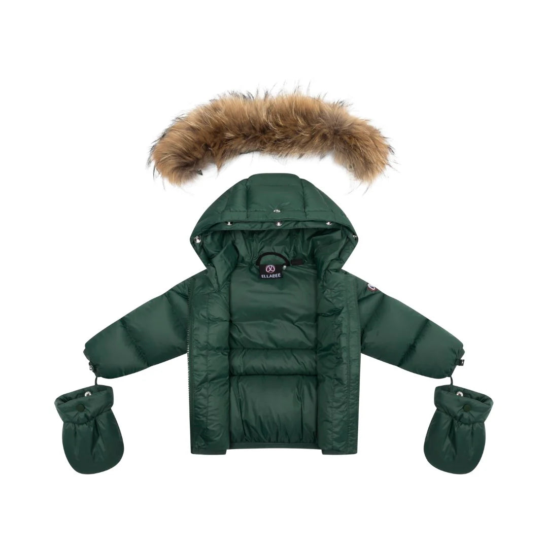 Ellabee Bella Infant Fur Down Jacket