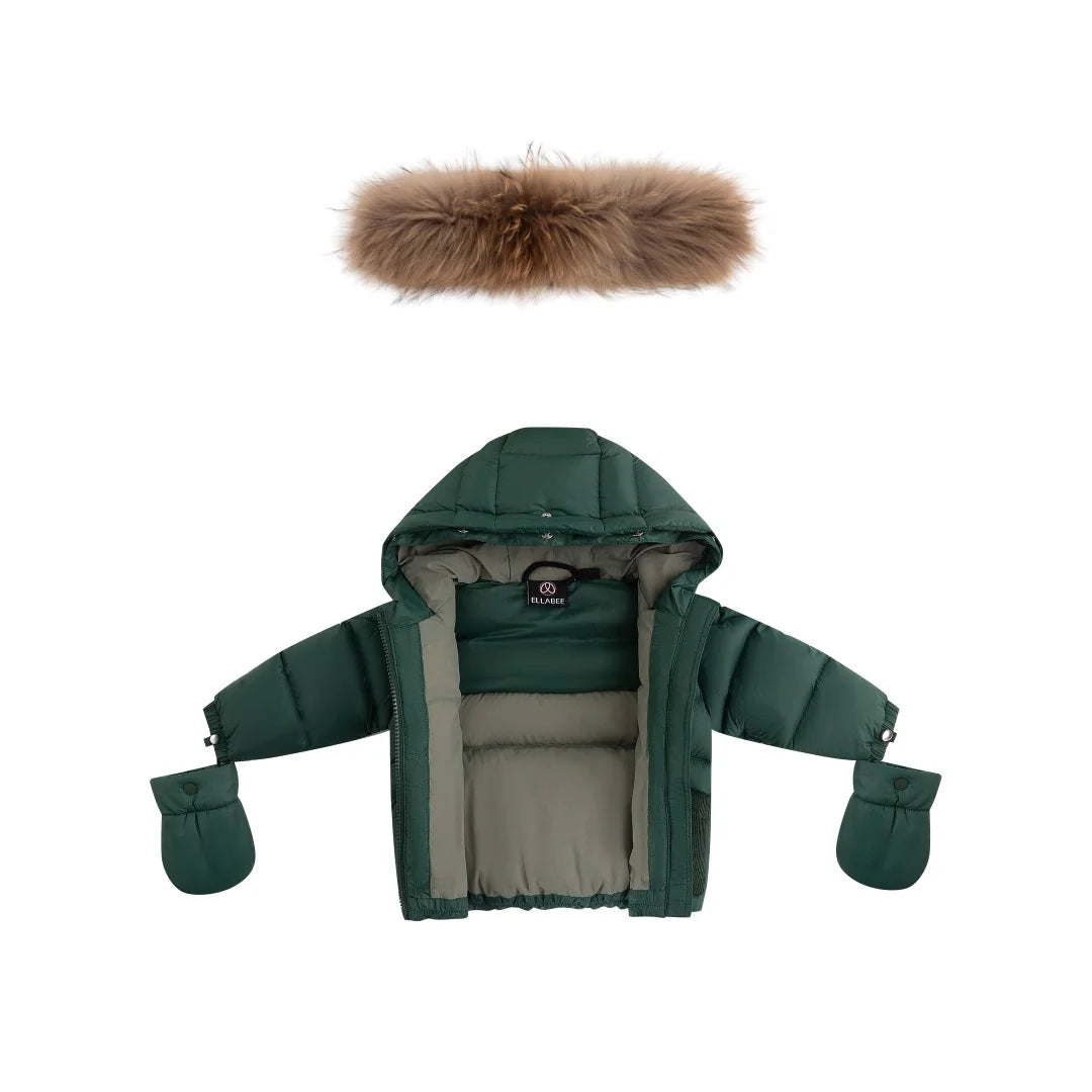Ellabee Bella Enfant Fur Down Jacket