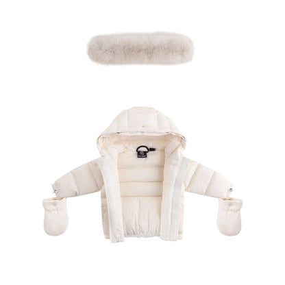 Ellabee Bella Enfant Fur Down Jacket